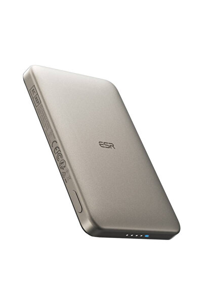 ESR Qi2 MagSlim 5000 mAh powerbank magnetic (nisip)
