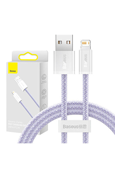 Baseus Cablu USB cu Lightning Dynamic 2, 2.4A, 1m (fioletowy)