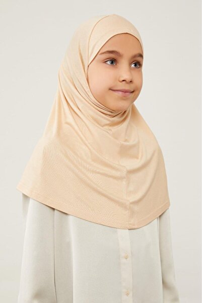 LAVENDER Πρακτικό Παιδικό Κασκόλ Μπεζ CPX0305