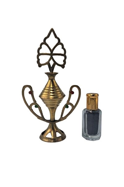 Gerenic كحل حجري مع مبراة نحاسية - ذهبي (48)