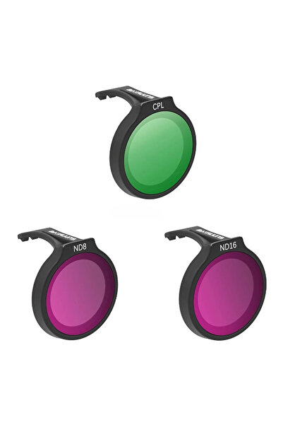 SunnyLife set de trei filtre pentru DJI Neo CPL+ND8+ND16