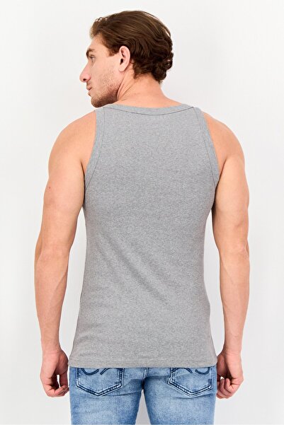 Levi's Men 2 Pieces Brand Logo Crew Neck Sleeveless Vest, Multicolor