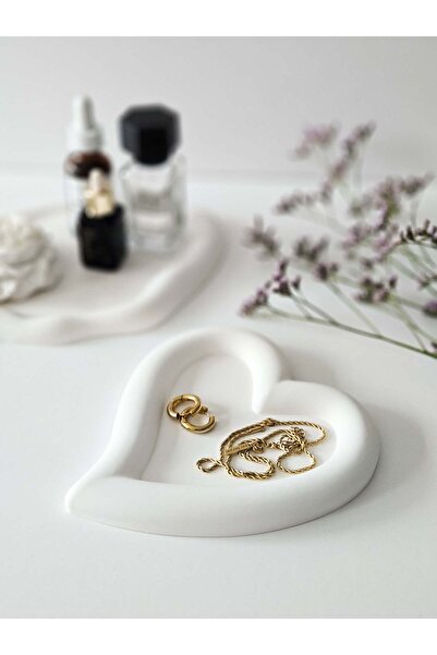 Ziani Heart-Shaped Chunky Catch-All Tray