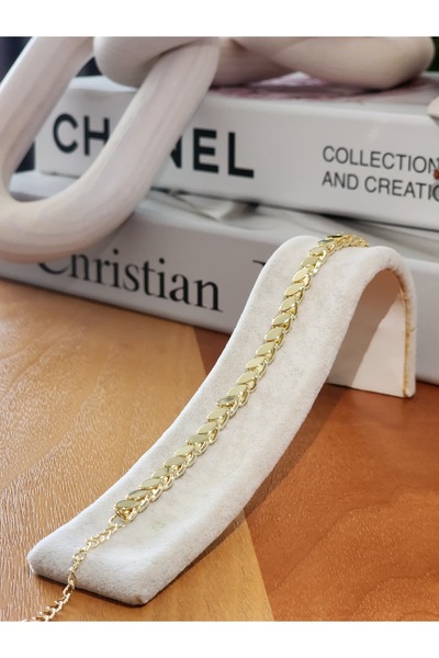 CEDRİCO سوار نسائي من الفولاذ على شكل حبة الشعير