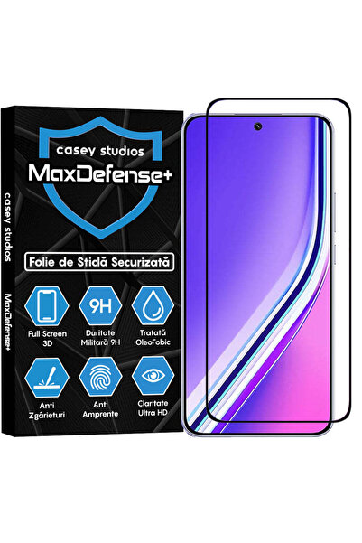Casey Studios Folie compatibil cu Realme P3 Pro, Full Cover, Ultra HD, Anti Z...