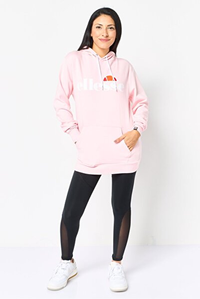 Ellesse Women Sportswear Fit Long Sleeve Outdoor Hoodie, Light Pink