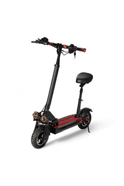 ALRWAD V28 Electric Scooter, Max Speed 57km/h, Range 30km, 48V 12Ah Battery, ...