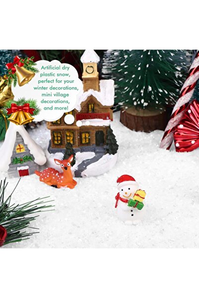 Generic FAM 200g Christmas Artificial Snow - Fake Snow for Decor