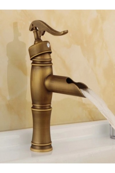 Smack Baterie Lavoar Medie Bronz Antichizat