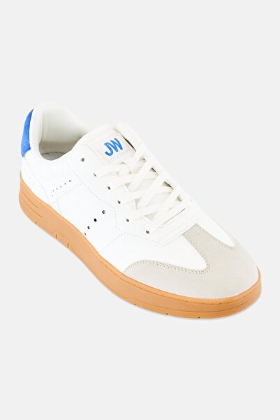 JASON WU Men Brand Logo Lace Up Casual Shoes, White