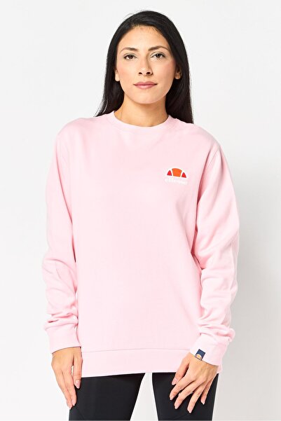 Ellesse Women Sportswear Fit Long Sleeve Outdoor Sweatshirt, Light Pink