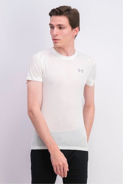 Under Armour Men Streaker Short Sleeve Crew Neck T-shirt, White