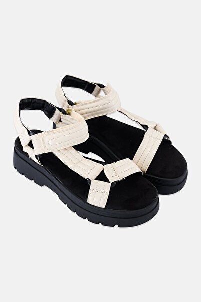 JASON WU Women Chunky Velcro Closure Sandals, Multicolor