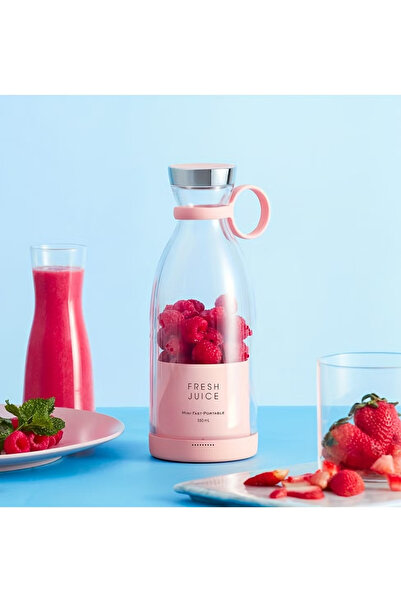 Generic 350ml Portable Electric Wireless Mini Fruit Blender Juicer - Perfect for On-the-Go