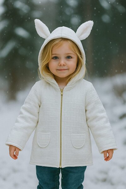 ÇOCUK GİYİM MERKEZİ Coat with Cotton Lining Inside