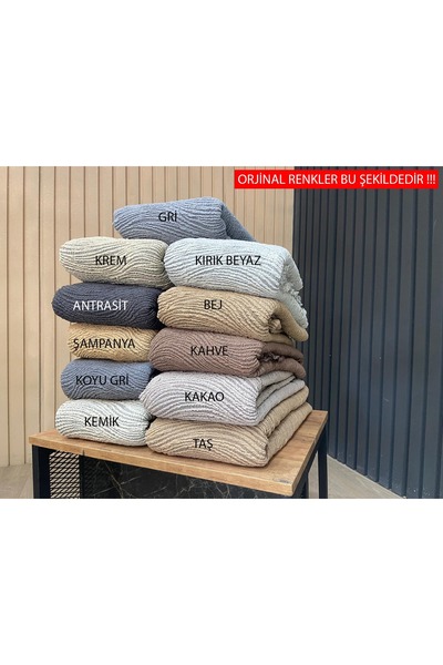 Yellow Home OVAL SANDALYE KILIFI JAKAR 6'LI SET KIRIK BEYAZ