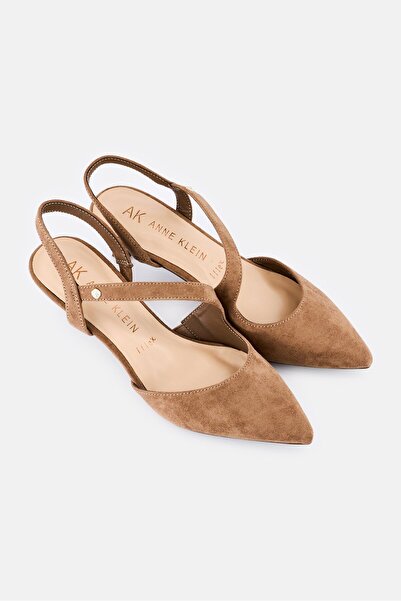 Anne Klein Women Medium Akiman Slingback Pumps, Tan