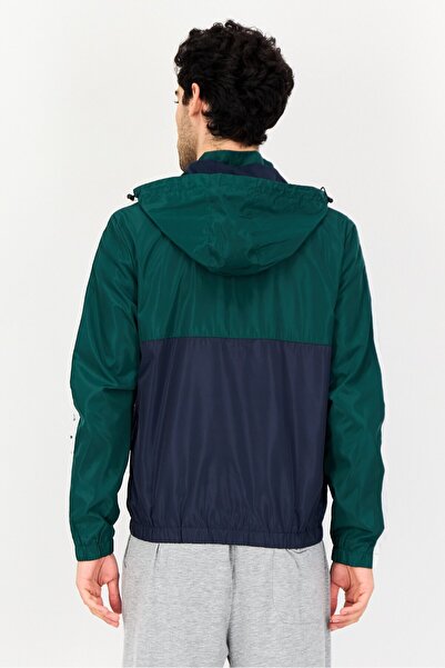 Nautica Men Sportswear Fit Long Sleeve Hooded Outdoor Jackets, Multicolor