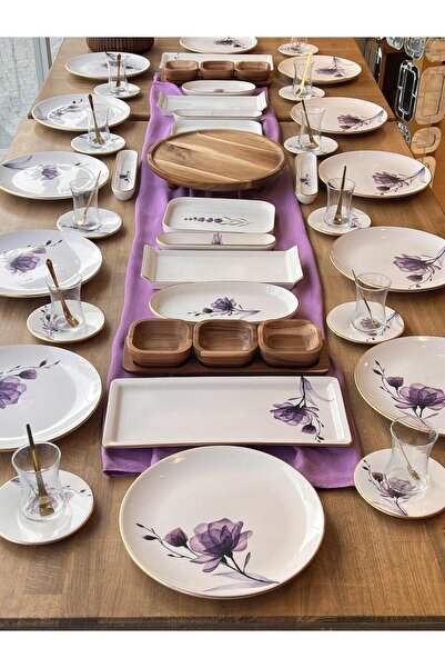 ROSSEV Kahvaltı Takımı Avola 72 Parça 12 Kişilik