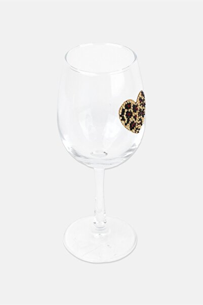Betsey Johnson Embellished Print Glass, Transparent