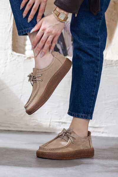 Adım Adım Women's Genuine Leather Extra Soft Orthopedic Shoes