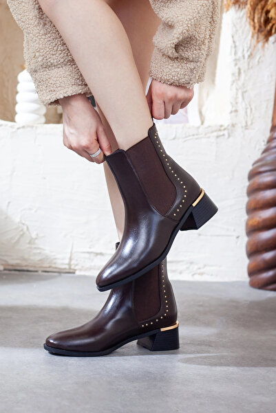 Adım Adım Women's Elastic Heeled Boots