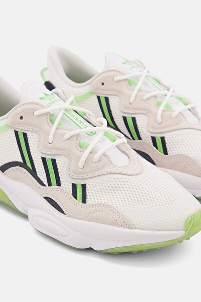 adidas Men Ozweego Manchester United Lace Up Training Sports Shoes, White/Green