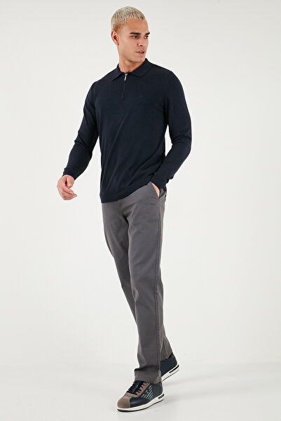 U.S. Polo Assn. U.S. Polo Slim Fit Logolu Daralan Paça Pantolon Erkek PANTOLO...