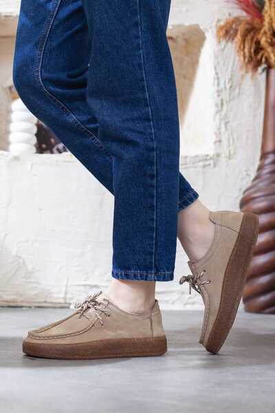 Adım Adım Women's Genuine Leather Extra Soft Orthopedic Shoes