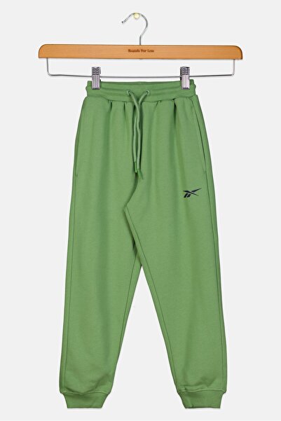 Reebok Toddlers Girl Sportswear Fit Outdoor Sweatpants, Green