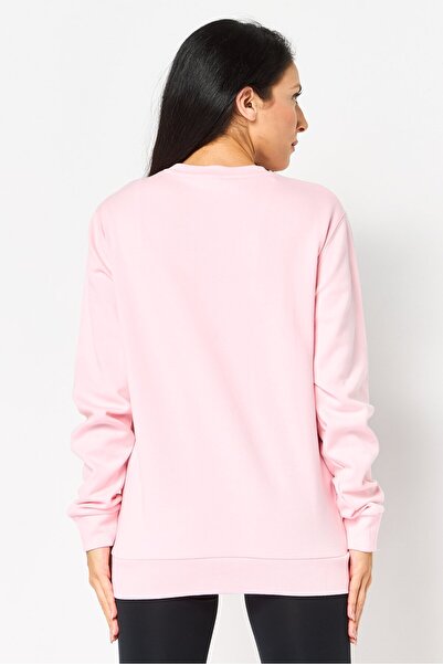 Ellesse Women Sportswear Fit Long Sleeve Outdoor Sweatshirt, Light Pink