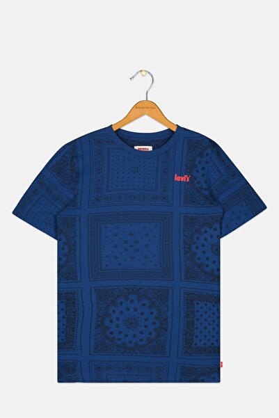 Levi's Toddlers Boy Short Sleeve Allover Print T-Shirt, Multicolor