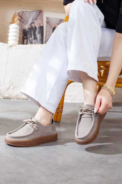 Adım Adım Women's Genuine Leather Extra Soft Orthopedic Shoes