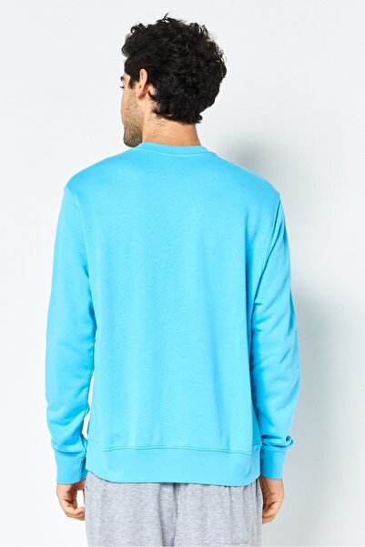 Nike Men Sportswear Fit Long Sleeve Outdoor Sweatshirt, Blue