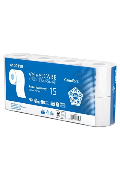 Other Hârtie igienică din catifea celulozică /8 role/ Albă VLP-4100119