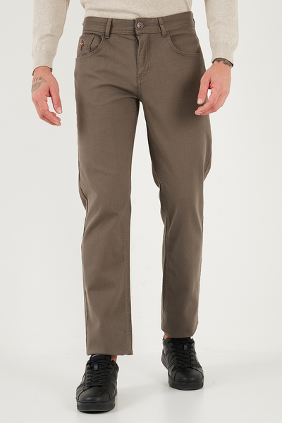 U.S. Polo Assn. U.S. Polo Cotton Slim Fit Straight Leg Trousers Men's Pants G081Sz0782237485