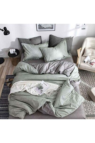 Pucioasa Двуспален спално лен с ластик, сатениран памук