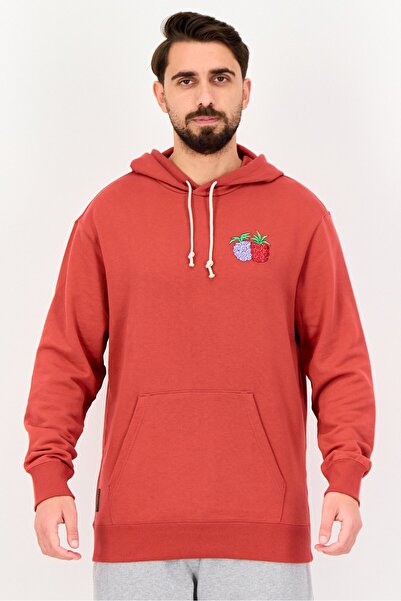 Puma Men Sportswear Fit Long Sleeve Outdoor Hoodies, Red