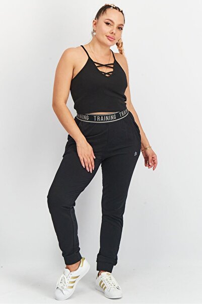 RBX Women Sportswear Fit Training Jogger Pants, Black