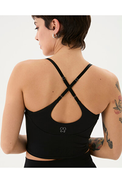 Ayma Active Black Recycled Active Sports Bra
