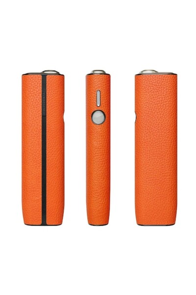 OEM Husă pentru IQOS Iluma One – piele ecologică portocalie
