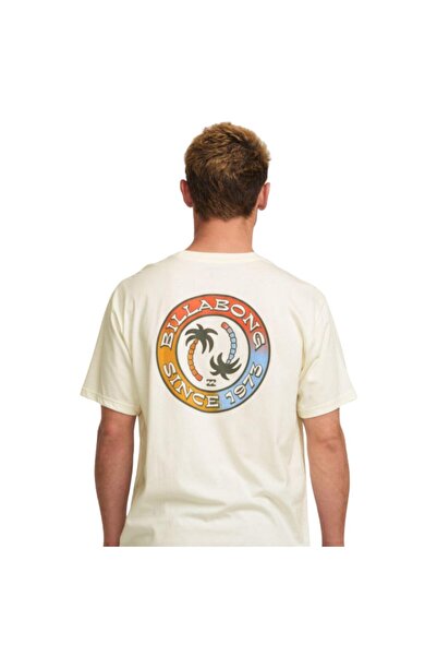 BİLLABONG Ανδρικό λευκό μπλουζάκι Tropical Pets Premium Ss