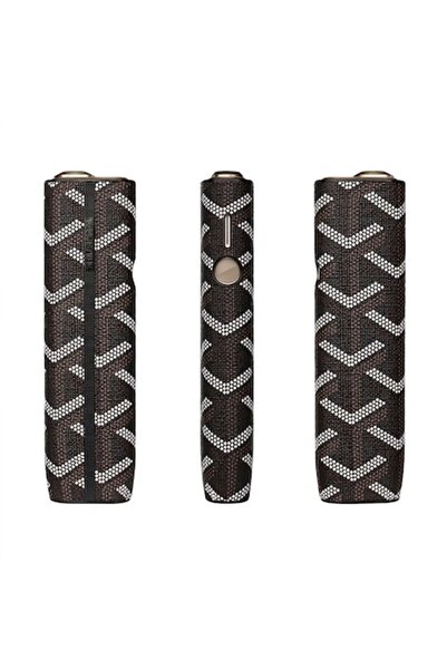 OEM Husă pentru IQOS Iluma One – Negru Regal – Piele, Rezistentă la Șocuri și Zgârieturi