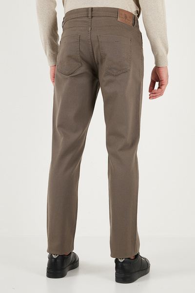 U.S. Polo Assn. U.S. Polo Cotton Slim Fit Straight Leg Trousers Men's Pants G081Sz0782237485