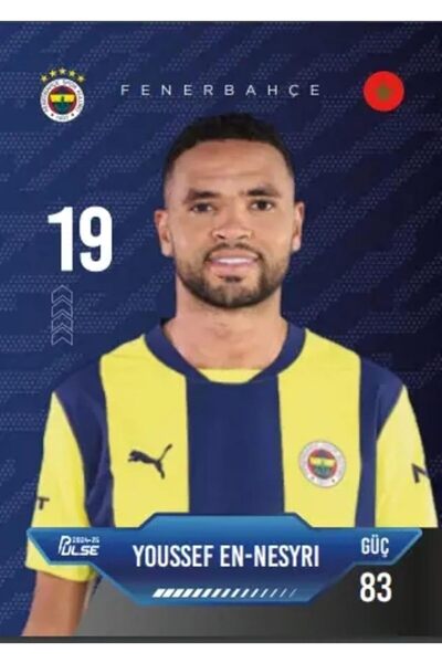 PULSE Lisanslı Fenerbahçe Futbolcu Kartları 2024-25 - 12 Kart