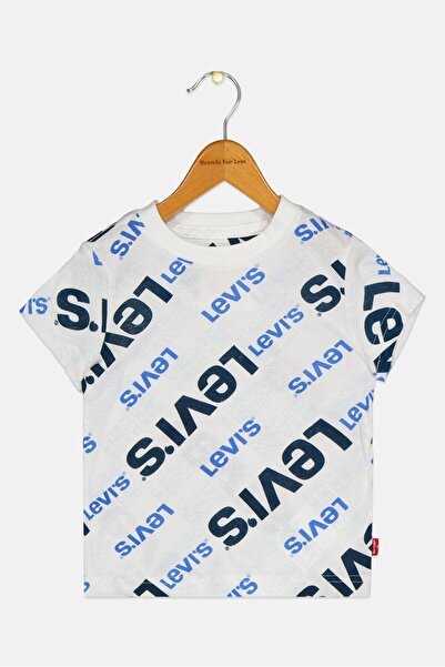 Levi's Toddlers Boy Short Sleeve Allover Print T-Shirt, Multicolor