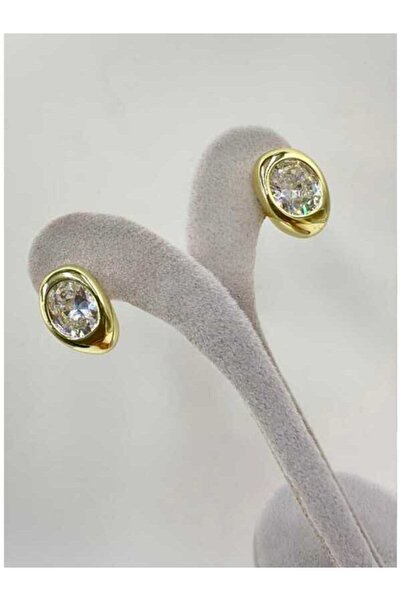 ASLI AKSESUAR أقراط شوبينغ ذات الحجر الواحد