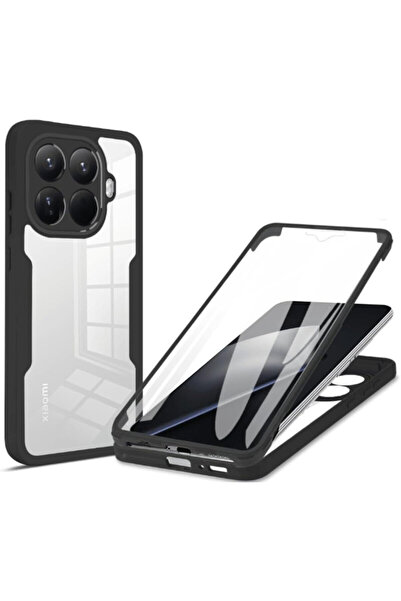 Techsuit Husă ColorVerse 360° pentru Xiaomi 15T Pro, Neagră