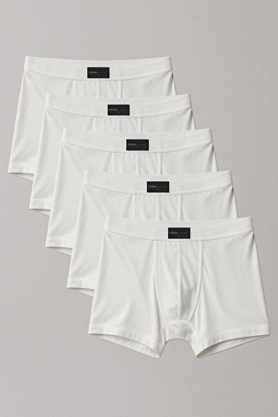 EFFE 5 Pieces of Natural Bamboo Short Leg Slimfit Boxers