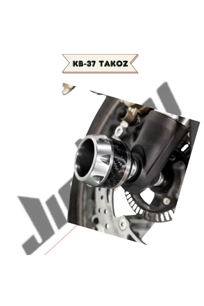 JİEKAİ *GÜMÜŞ* Arora scooter MAX T EASY uyumlu Ön Teker Koruma Takozu KB-37